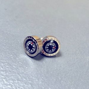 Tateossian compass cufflinks